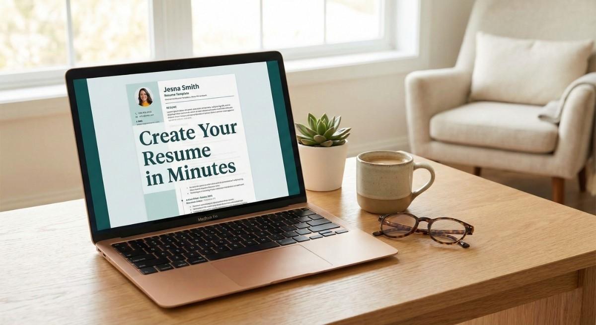 How to Create a Professional Resume Online in Minutes